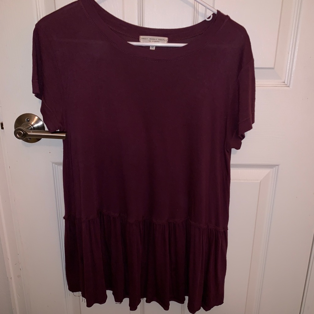 Violet shirt